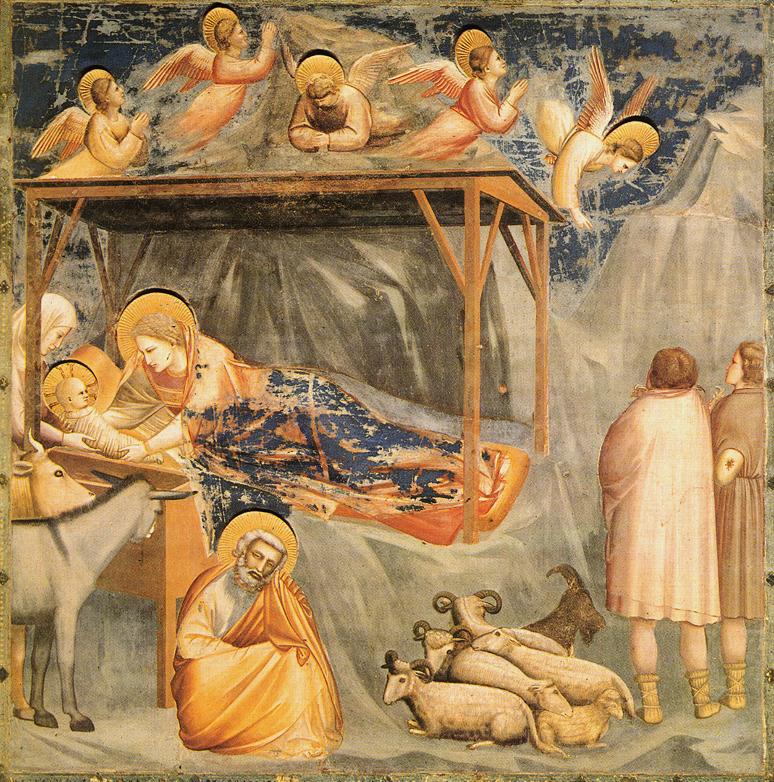 Giotto Nativité de Jésus